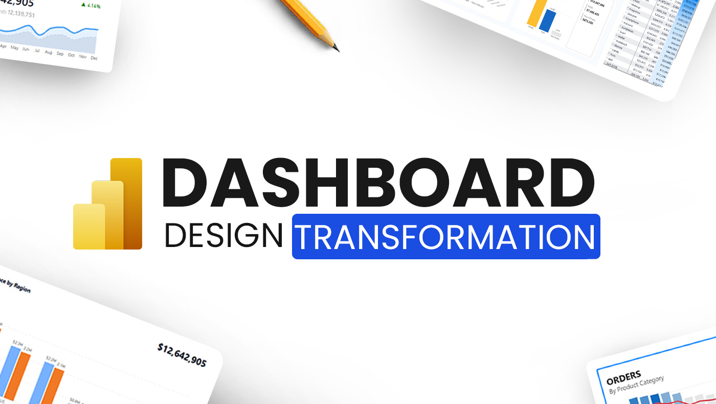 Power BI Dashboard Design Transformation course